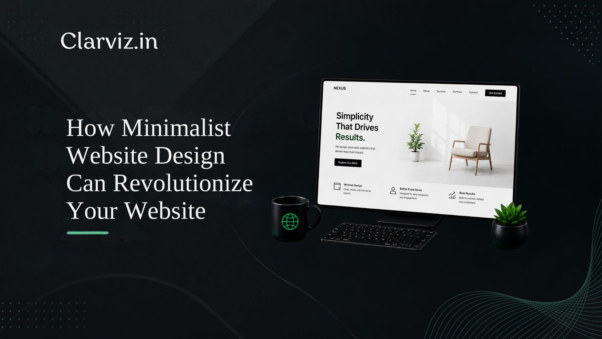 how minimalist website design can revolutionize your website best digital marketing agency in hsr layout, bangalore