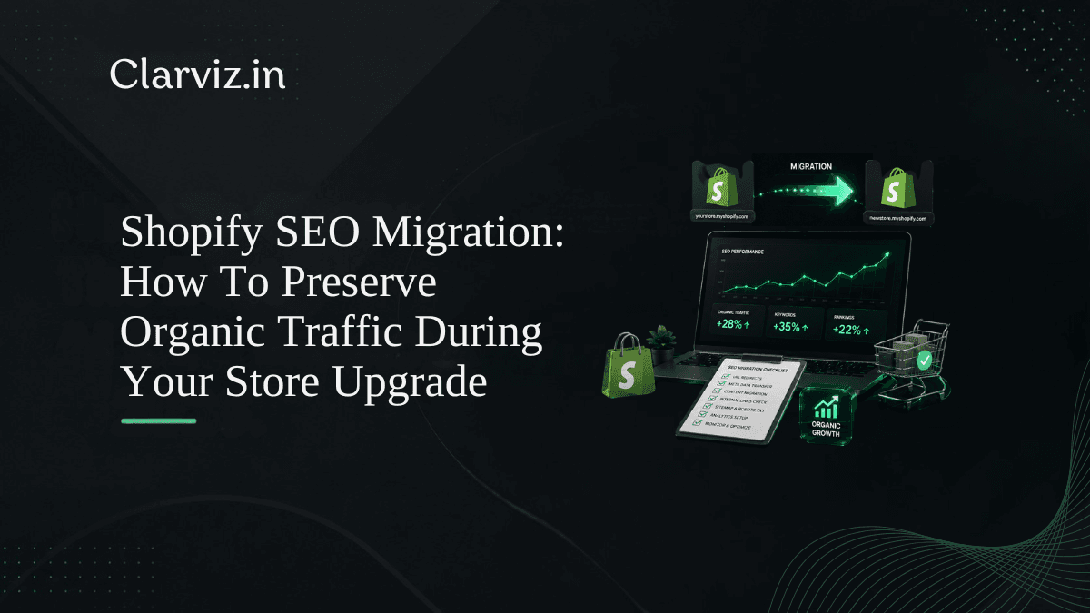 shopify seo migration how to preserve organic traffic during your store upgrade best digital marketing agency in hsr layout, bangalore