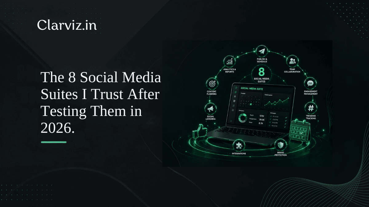 the 8 social media suites i trust after testing them in 2026. best digital marketing agency in hsr layout, bangalore