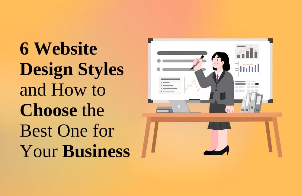 6 website design styles and how to choose the best one for your business (1)