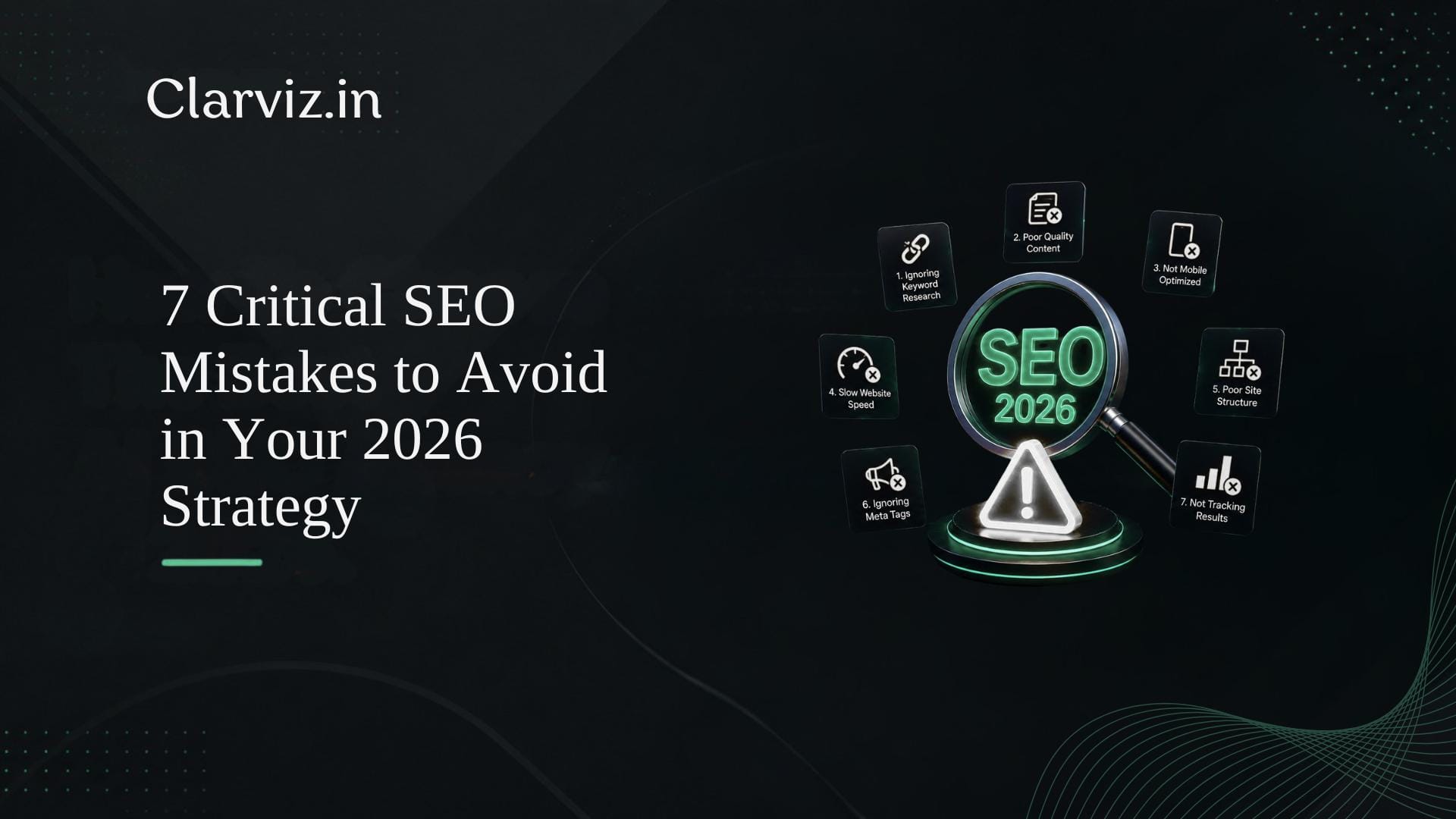 7 critical seo mistakes to avoid in your 2026 strategy (and how to fix them fast) best digital marketing agency in hsr layout, bangalore