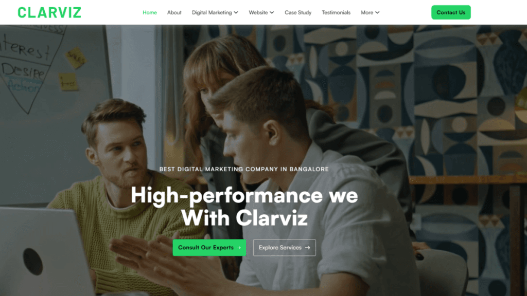 clarviz is a digital marketing agency in bangalore clarviz.in